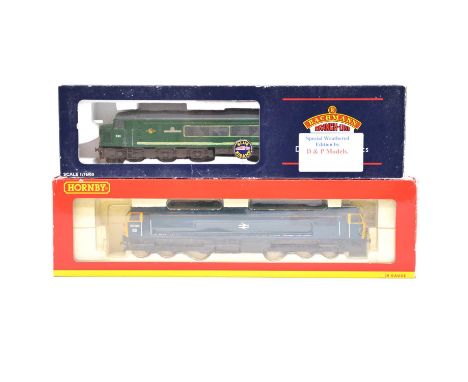 Hornby and Bachmann OO gauge model railway diesel locomotives, two including Hornby R2648 56 003; Bachmann ref 320676 D53, bo