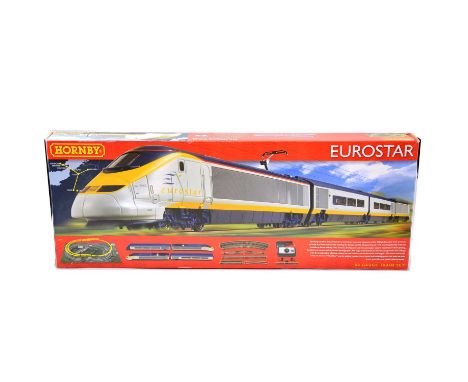 Hornby OO gauge model railway 'Eurostar' set, ref R1071, boxed.
