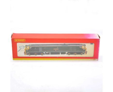 Hornby OO gauge model railway locomotive, ref R2408 BR class 50 'Sir Edward Elgar' diesel electric locomotive, DCC ready, box