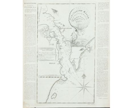 George JohnstonChart of the Entrance to Strangford Lough This is an isolated chart, surveyed and presumably published by Geor
