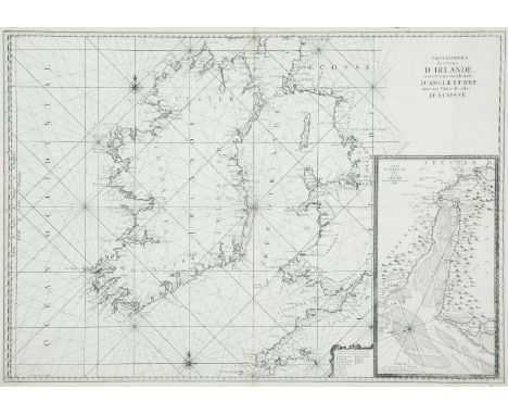 Charles PeneA Chart of Northern Ireland and Scotland (1753)“Carte de la Mer d`Ecosse Contenant les Isles et Costes Septentrio