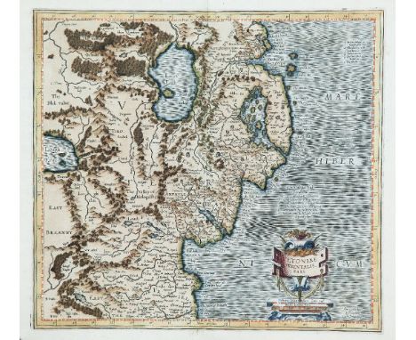 Gerard MercatorA Set of Five Maps, Ireland, The Northern Part, the Southern Part, Ultonia and Udrone.  From Vol 3 of the firs