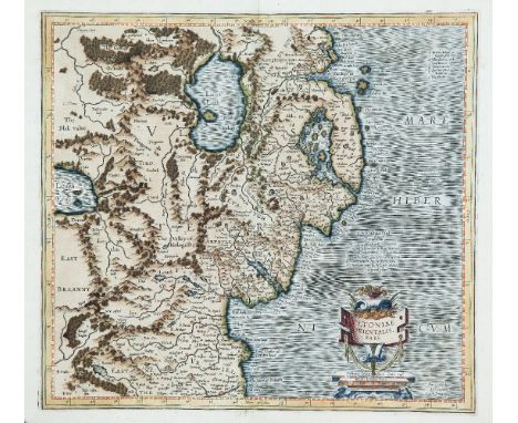 Gerard MercatorA Set of Five Maps, Ireland, The Northern Part, the Southern Part, Ultonia and Udrone.  From Vol 3 of the firs