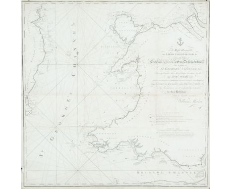 William MorrisChart of St. George's Channel This is a loose chart, considerably modified from Lewis Morris's chart of 1748 co