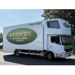 2009 Mercedes 816 Rigid Removals Van