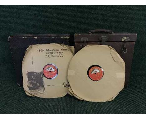 Four cases of early 20th century 78's