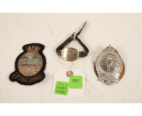 WW2 Mine Clearance Submarinian Badge, Bracket and Cap Badge


Reserve: £50
#1801