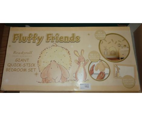 Fluffy Friends giant quick stick bedroom set