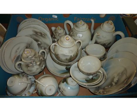 Oriental tea service