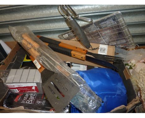 Barbecue tools, camping stoves etc