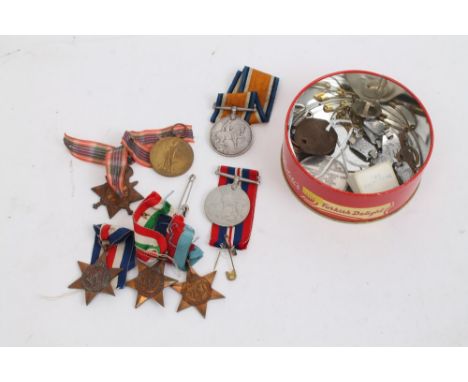 First World War 1914 - 1915 Star trio - comprising 1914 - 1915 Star, War and Victory medals, named to 16202 PTE. F. Forrester