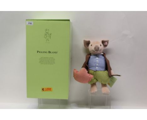 Steiff - Beatrix Potter Pigling Bland no. 653513, boxed, with swing label