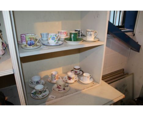 Collection of approximately twenty-three - to include Royal Worcester, Wedgwood, Coalport, Art Deco, etc