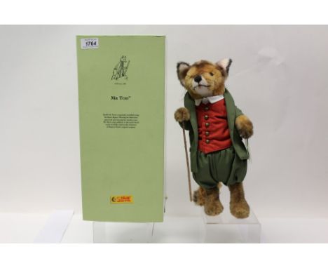 Steiff - Mr-Tod no. 662492, boxed, with swing label