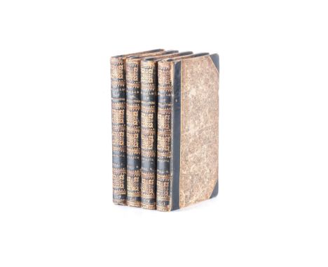 [Shoberl, Frederic (ed.)] THE WORLD IN MINIATURE: AFRICA, 4 VOLS London: R. Ackermann, [1821] FIRST EDITION, 12mo, Vol I: xii