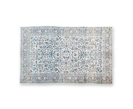 A KESHAN CARPET, IRAN, MODERN condition : fair 352 by 250cm 