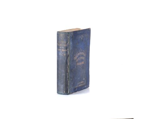 [Solomon, Saul (comp.)] THE GENERAL DIRECTORY AND GUIDE BOOK TO THE CAPE OF GOOD HOPE FOR THE YEAR 1870 Cape Town: Saul Solom