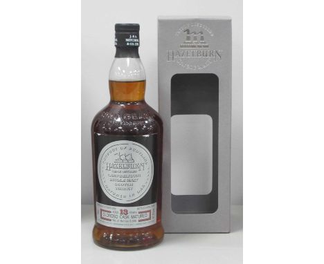Springbank Distillery Hazelburn Triple Distilled Campbeltown Single Malt Scotch Whisky, Aged 13 Years, Oloroso Cask Matured, 