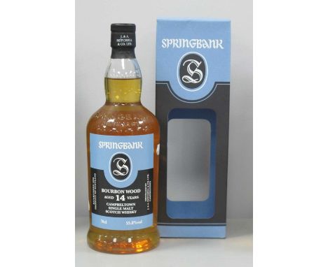 Springbank Campbeltown Single Malt Scotch Whisky Bourbon Wood Aged 14 Years, distilled November 2002, bottled August 2017, fr