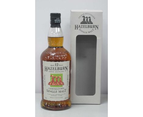 Springbank Distillery Hazelburn Triple Distilled Campbeltown Single Malt Scotch Whisky, Aged 12 Years, 70cl., 46% Vol.