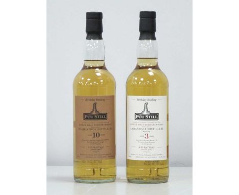 The Pot Still Birthday Bottling Single Malt Scotch Whisky; Distilled at Blair Athol Distillery Aged 10 Years, matured in bour