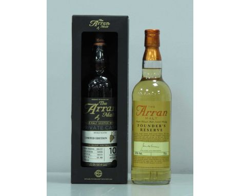 The Arran Malt Single Malt Scotch Whisky, Private Cask, limited edition, sherry hogshead 2004/012, distillation on 20/09/04, 