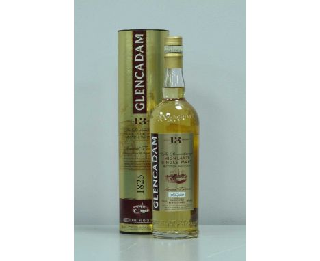 Glencadam Distillery "The Re-awakening" Highland Single Malt Scotch Whisky Limited Edition Aged 13 Years, bottle no. 5590 of 