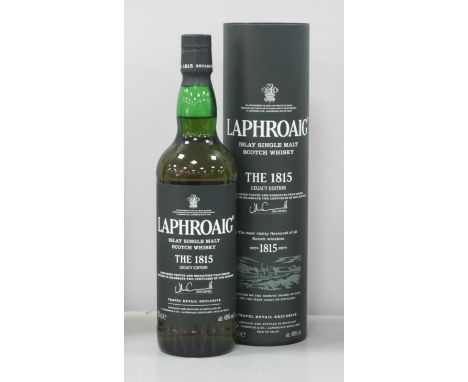 Laphroaig Islay Single Malt Scotch Whisky The 1815 Legacy Edition, by John Campbell, Travel Retail Exclusive, 70cl., 48% Vol.