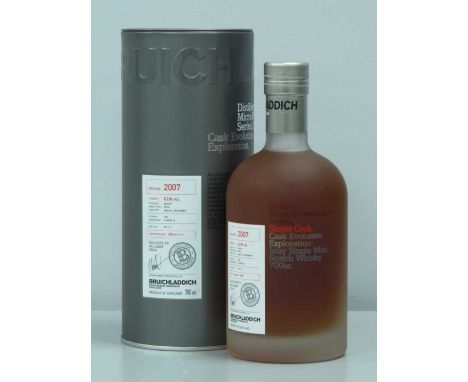 Bruichladdich Islay Single Malt Scotch Whisky - Vintage 2007 - Distillery Micro-Provenance Series, Single Cask; strength 63.8