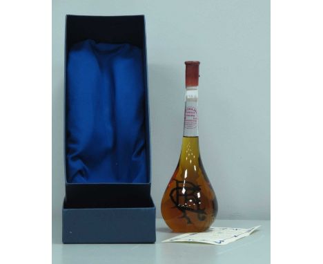 Rangers F.C. Highland Malt Scotch Whisky Bottle, limited edition number 243 of 500, with certificate of authenticity.