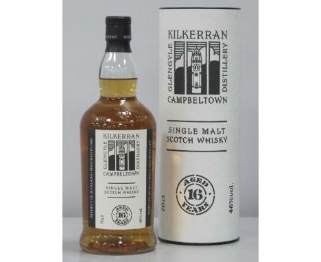 Kilkerran Glengyle Distillery Campbeltown Single Malt Scotch Whisky, Aged 16 Years, 70cl., 46% Vol.