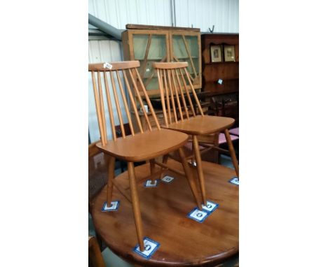 A pair of Ercol style chairs