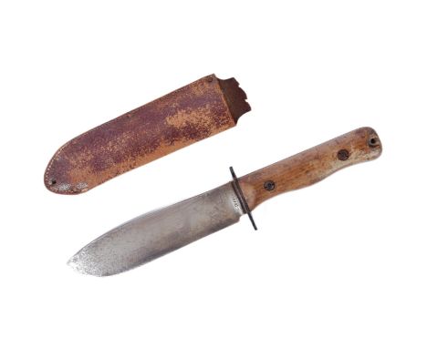 An original WWII Second World War period British Army issued jungle survival knife. The knife made by Wilkinson Sword Ltd, th