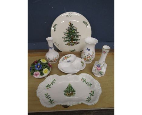 Aynsley and Spode china items