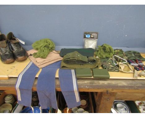 Military accessories inc Bulgarian army boots