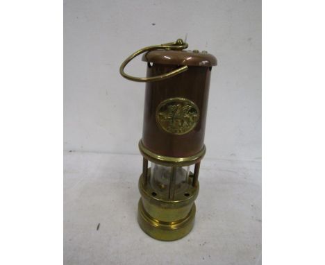 Brass Davey lamp
