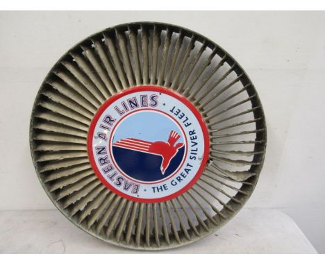 A large turbine blade (57cm diameter) salvaged from an engine on the conroy skymonster (converted CI-44/Britannia) back in th