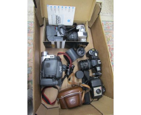 Camera's and accessories inc Minolta, Chinon etc