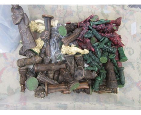 A quantity of chess pieces&nbsp;