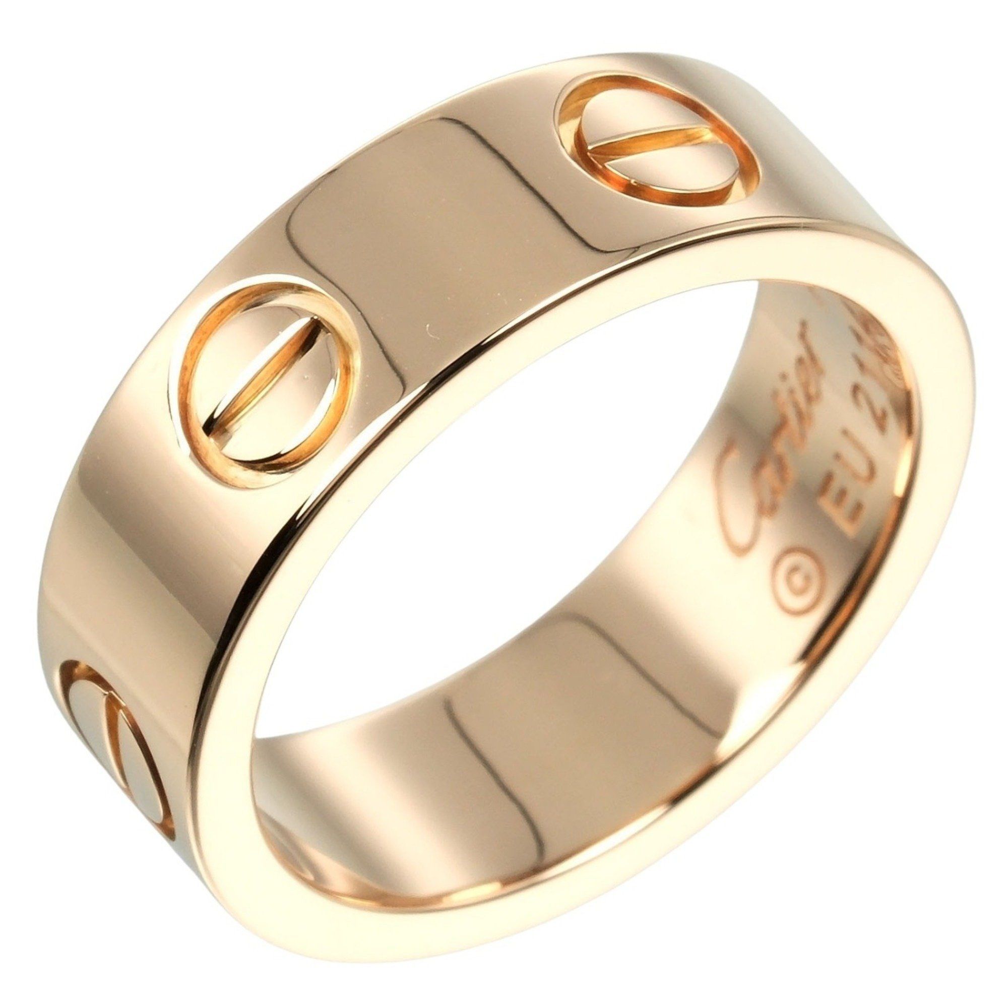 Cartier Love size 7 ring, K18PG, pink gold, approx. 6.35g