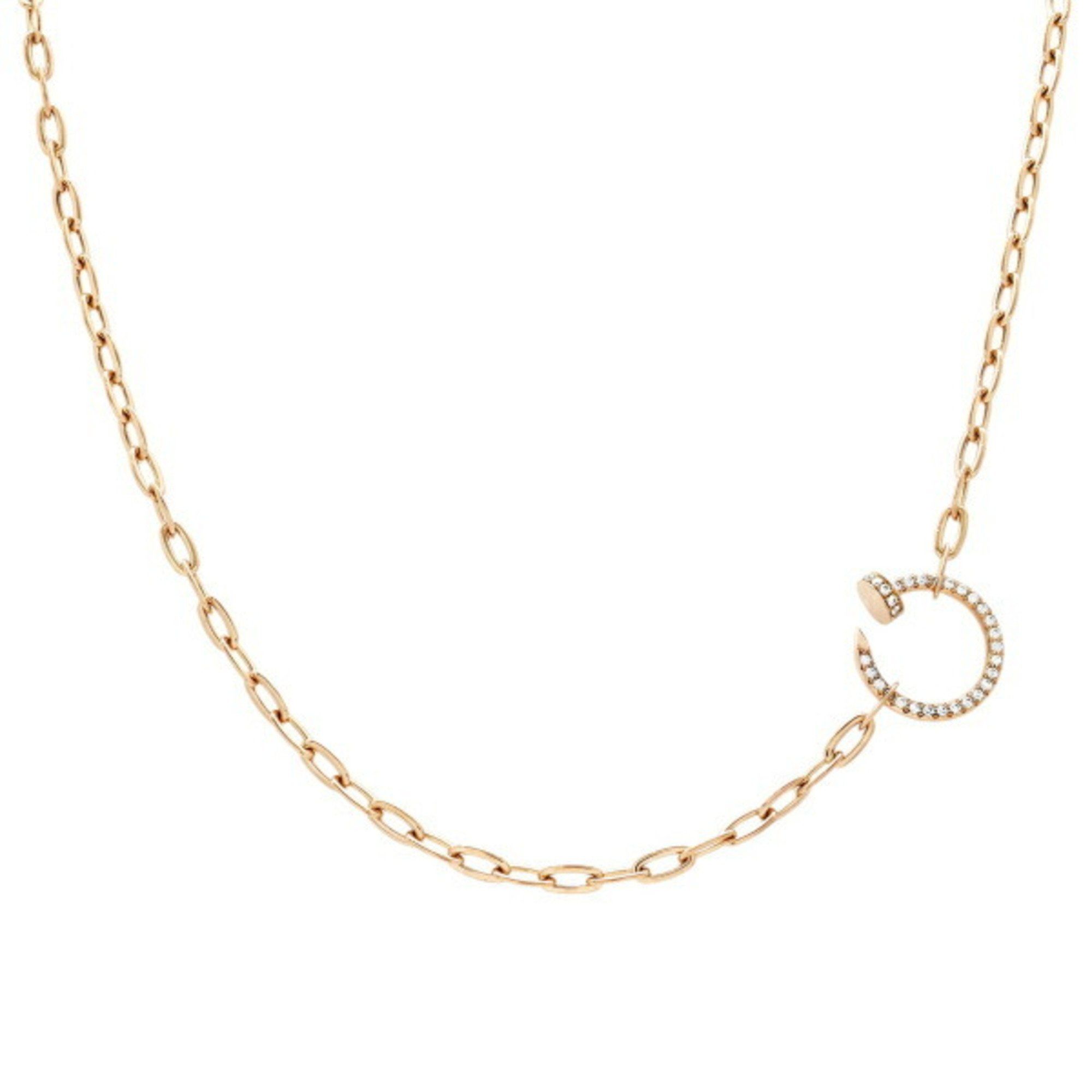 Cartier Juste un Clou 18K pink gold necklace