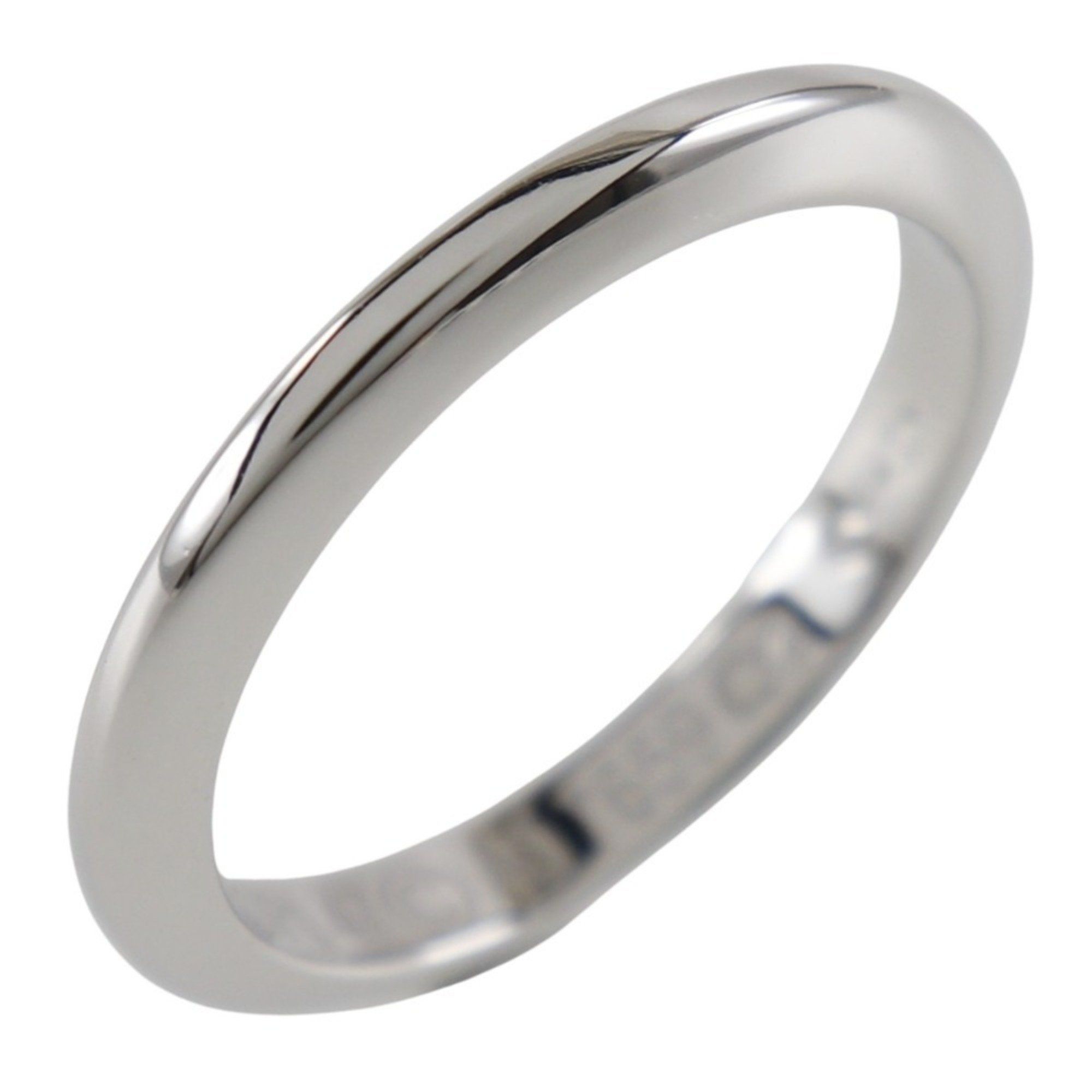 Cartier Knife Edge Ring, Size 7, Pt950 Platinum, Approx. 3.5g, Edge, Women's