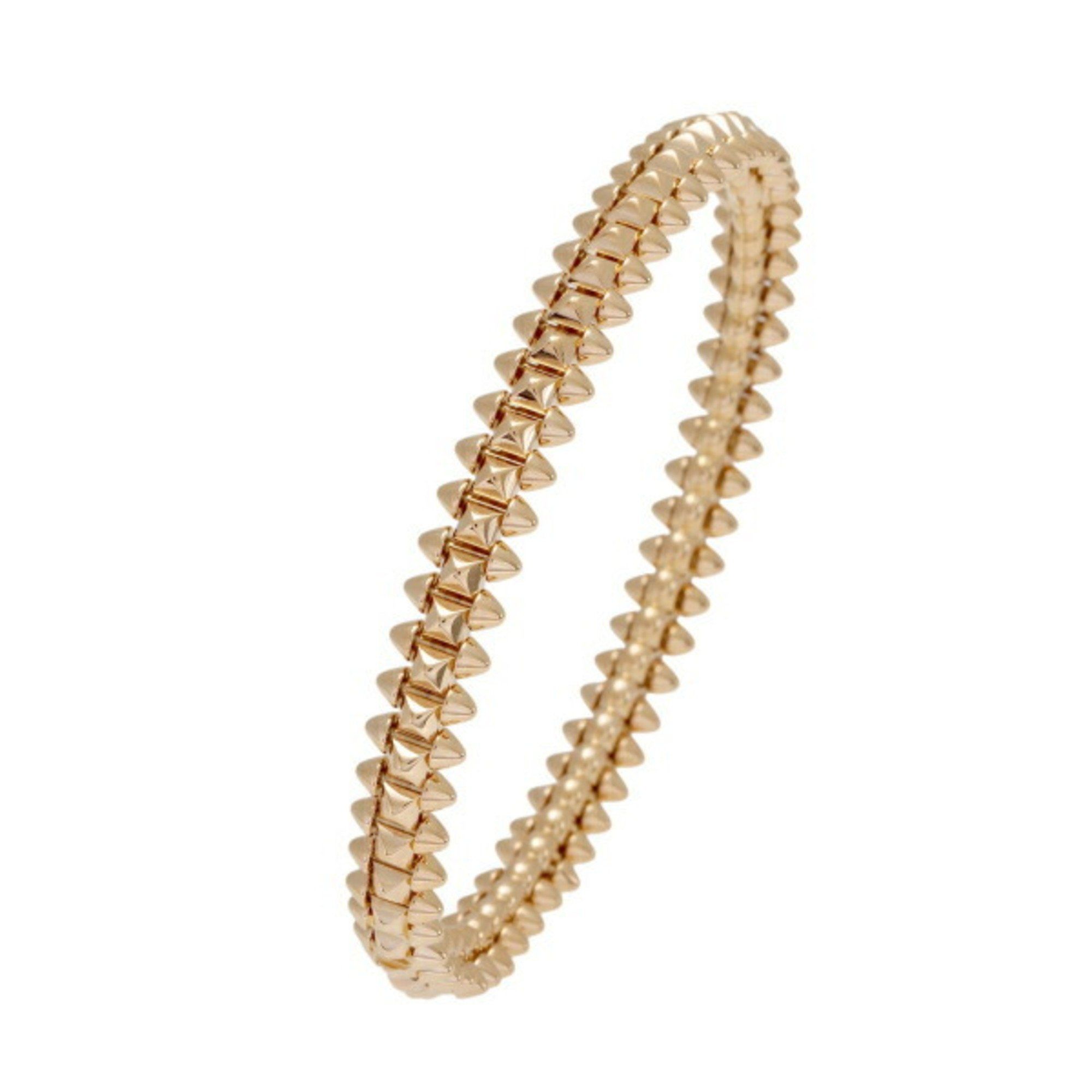 Cartier Crash Small K18 Yellow Gold Bracelet
