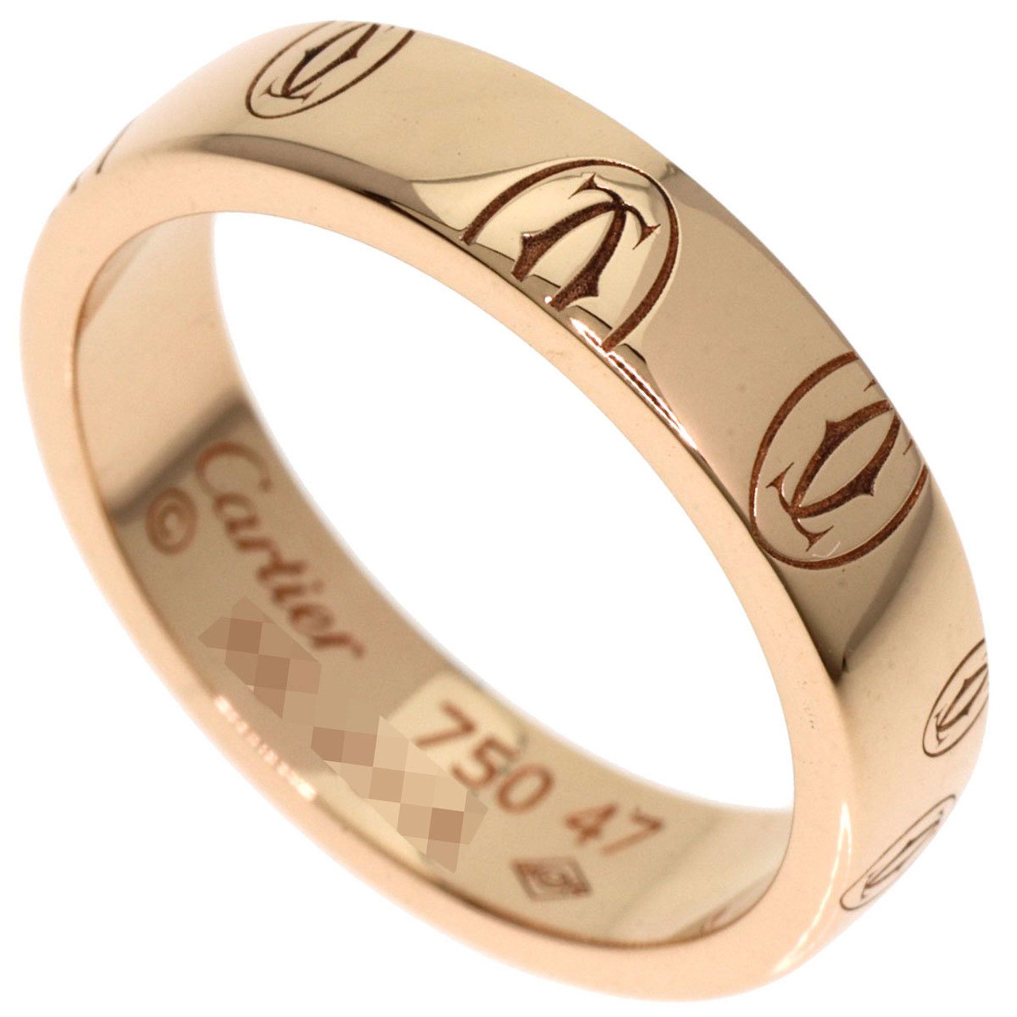 Cartier Happy Birthday #47 Ring, 18K Pink Gold, Women's, CARTIER