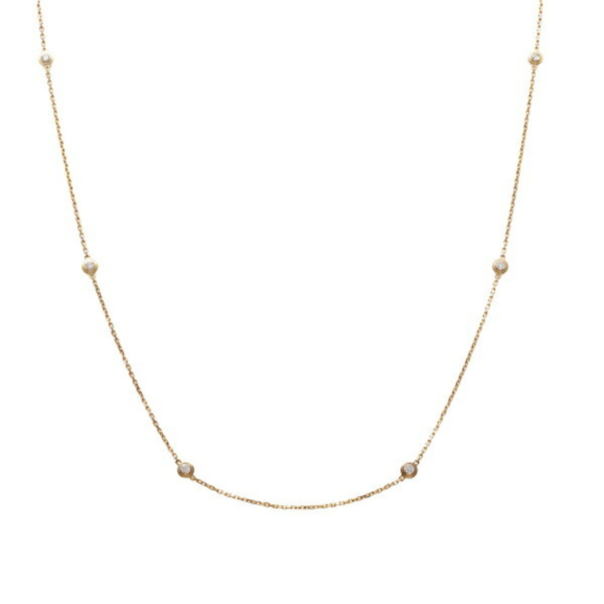 Cartier Diamant Legende K18PG Pink Gold Necklace
