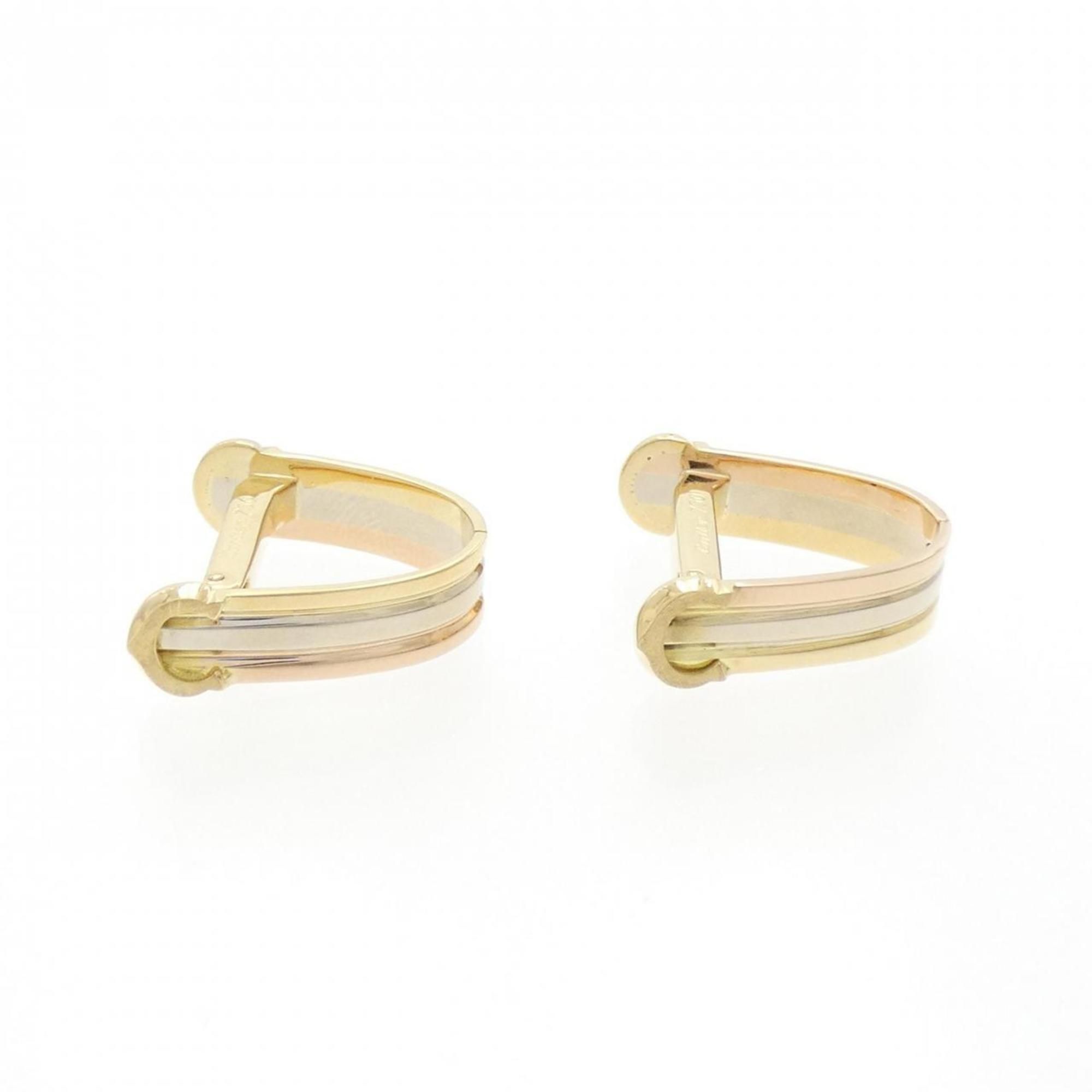 Cartier 750 Three-Color Cufflinks