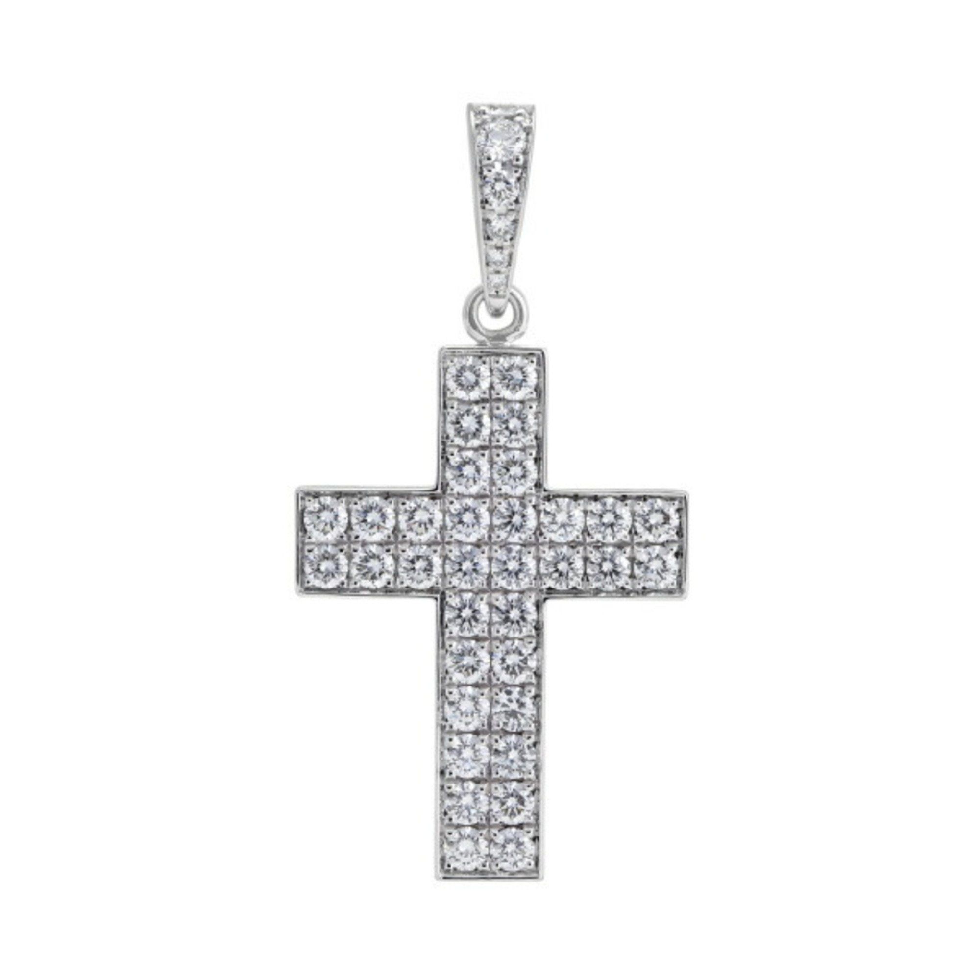 Cartier Cross Anmore 18K White Gold Pen Head