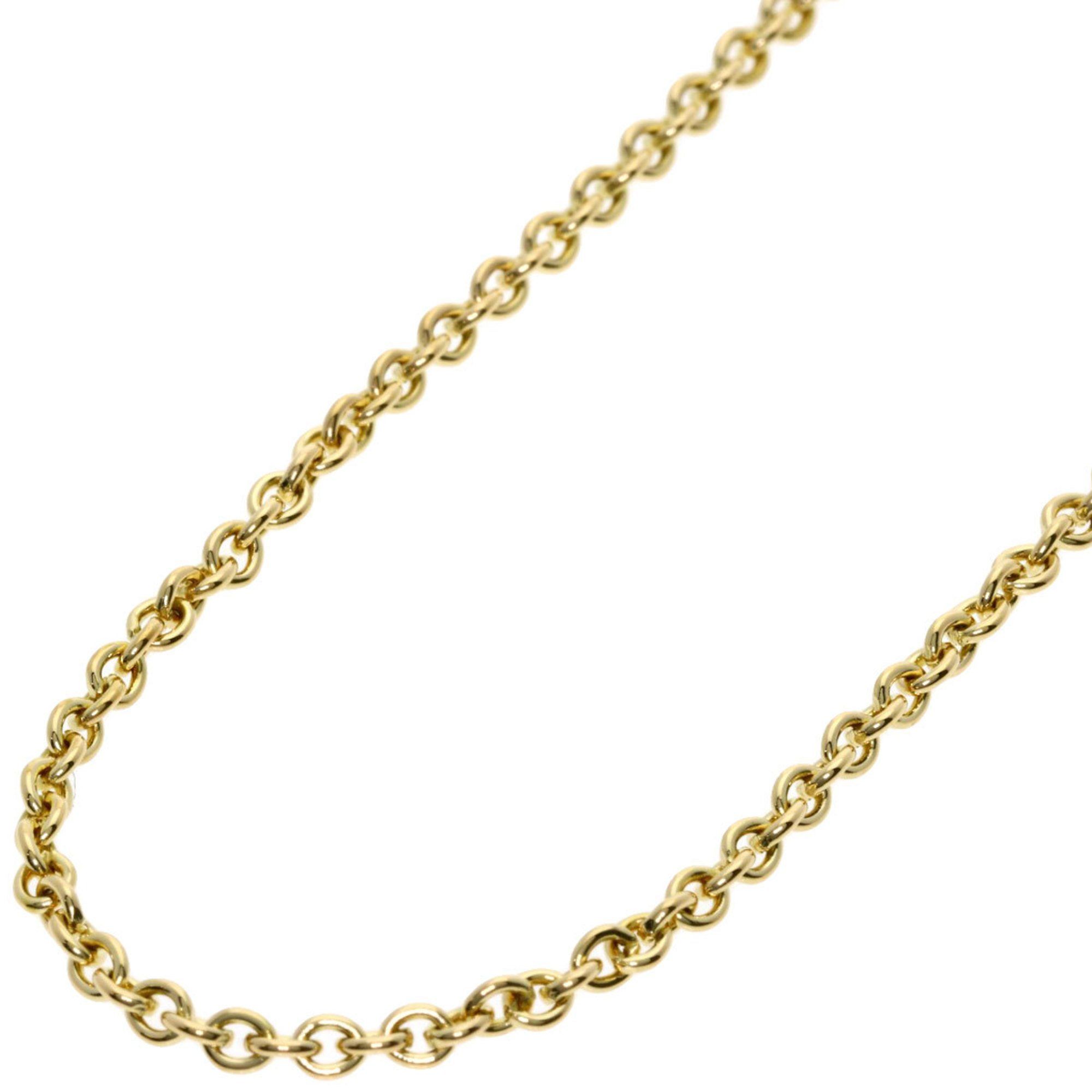 Cartier Chain 42cm Necklace 18K Yellow Gold Women's CARTIER