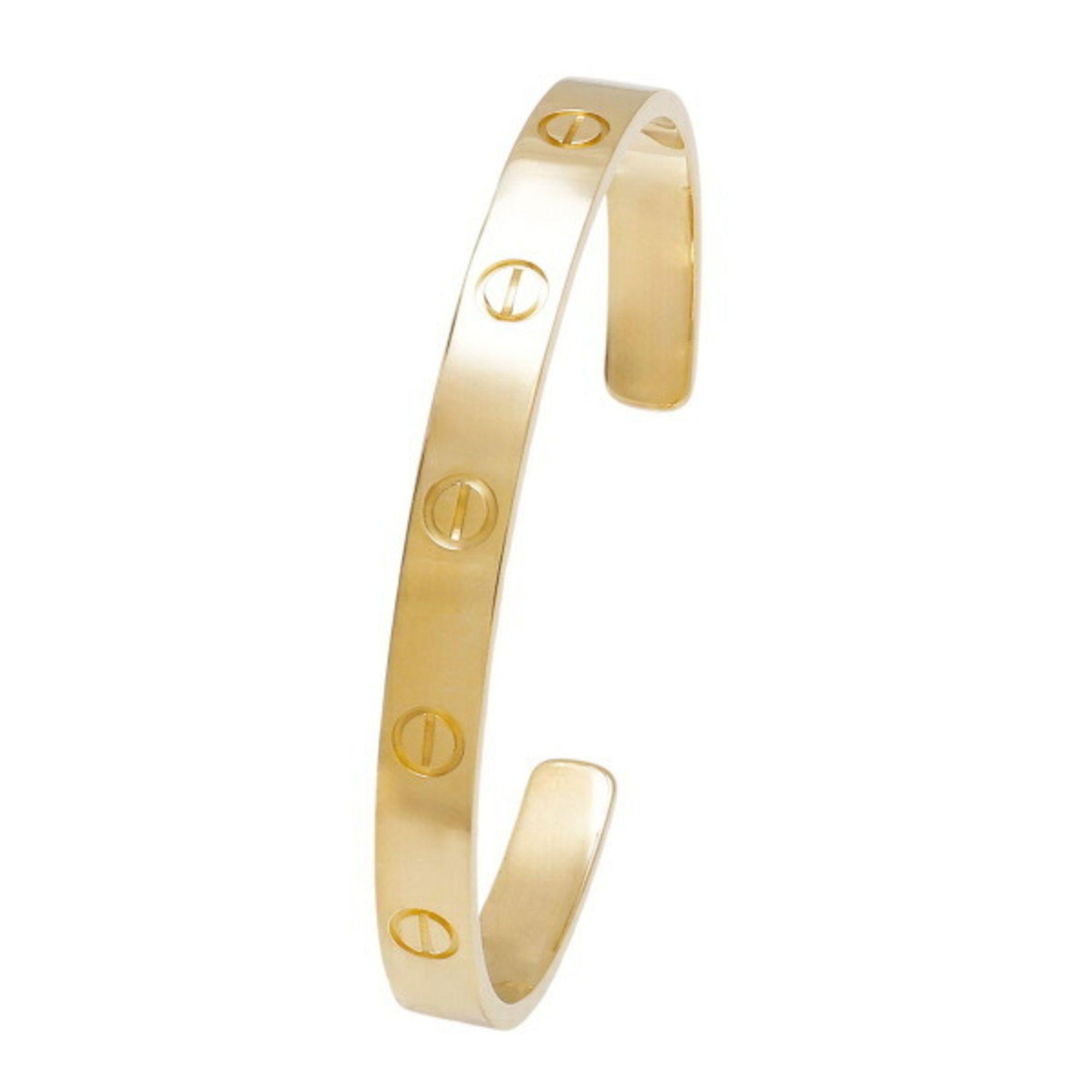 Cartier Love Classic Model K18 Yellow Gold Bracelet