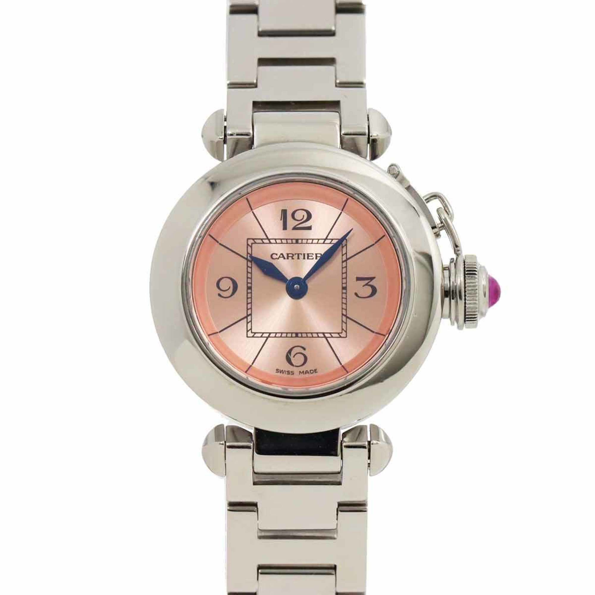 Cartier Miss Pasha W3140008 Ladies' Watch Pink Quartz